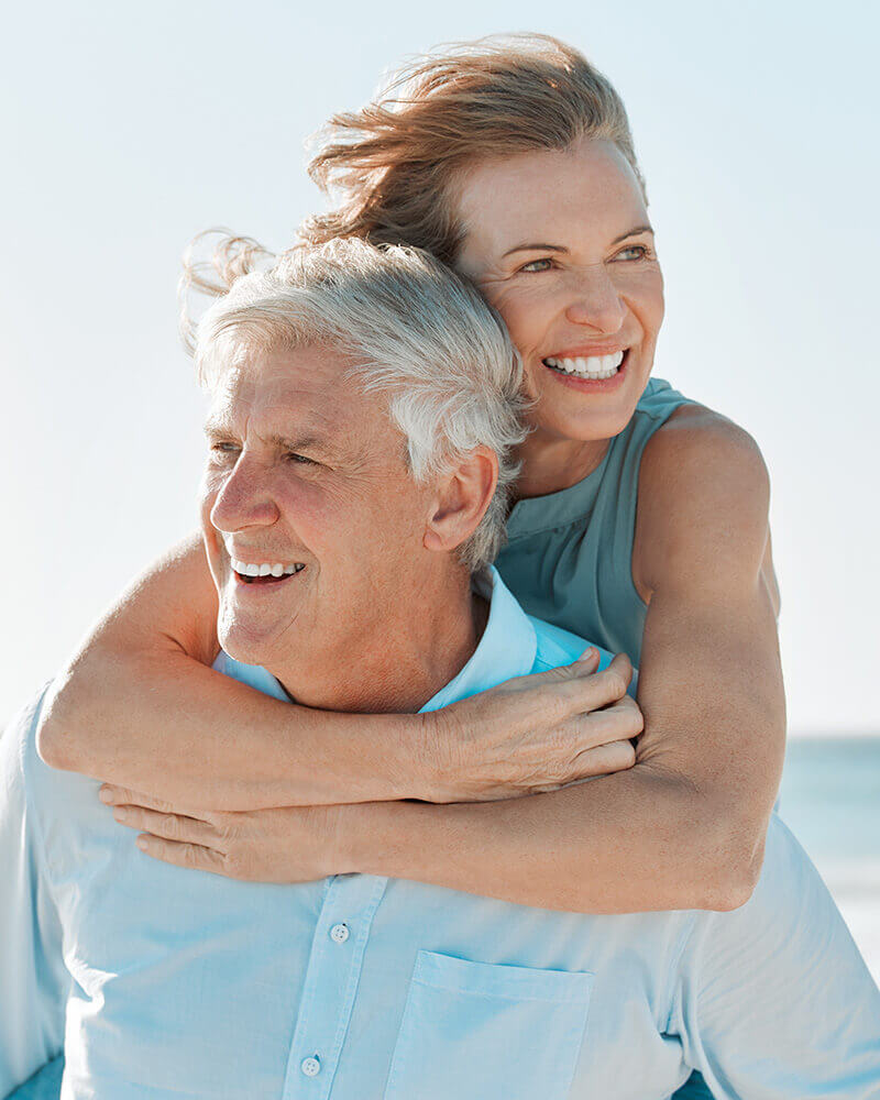 Couple at the beach